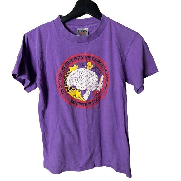 VTG Odyssey Of The Mind T Shirt Small - Picture 1 of 4